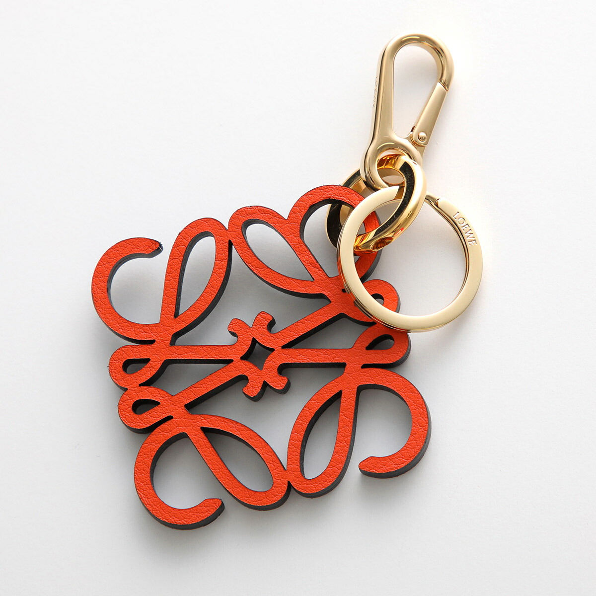 楽天市場】LOEWE ロエベ キーリング ANAGRAM CHARM アナグラム