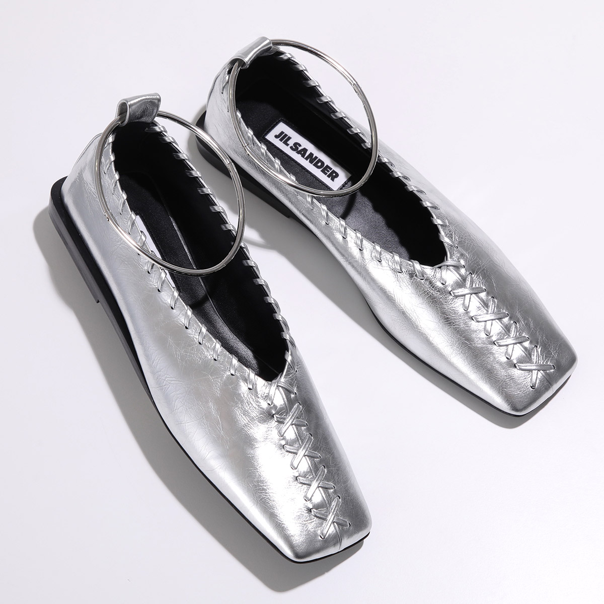 楽天市場】JIL SANDER ジルサンダー フラットシューズ Ring ballerina
