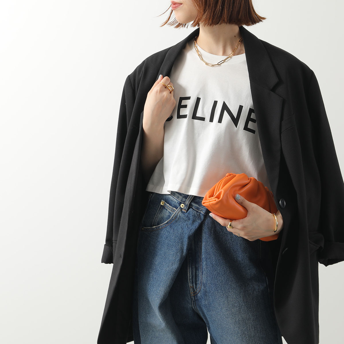 楽天市場】CELINE セリーヌ Tシャツ 2X761671Q.01EA レディース 半袖