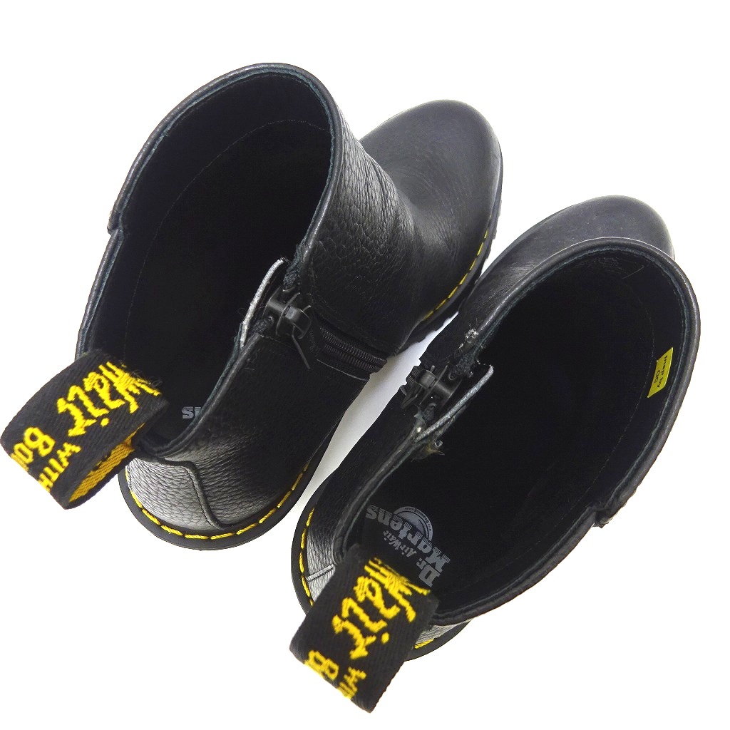 楽天市場】ドクターマーチン チャンキーヒール/サイドジップ ヒール