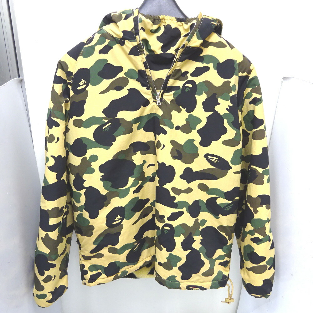 楽天市場】アベイシングエイプ ジャケット ハーフジップ プルオーバー