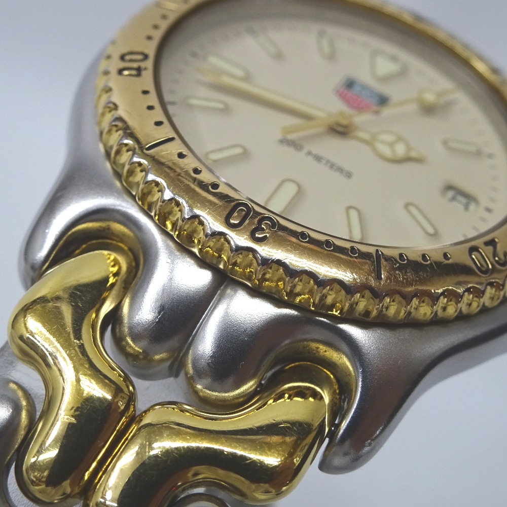 楽天市場】タグホイヤー 腕時計 セル デイト S95.713 ゴールド