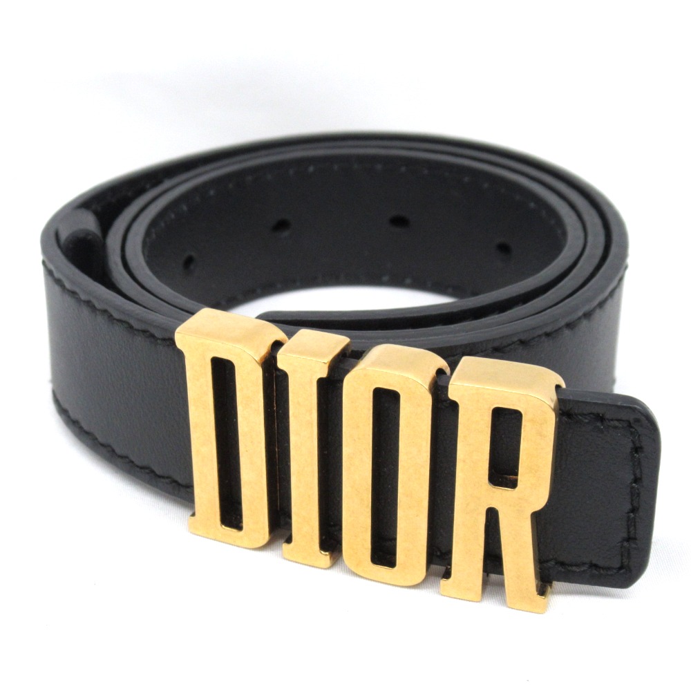楽天市場】ディオール ベルト ロゴ バックル ゴールド D-Fence