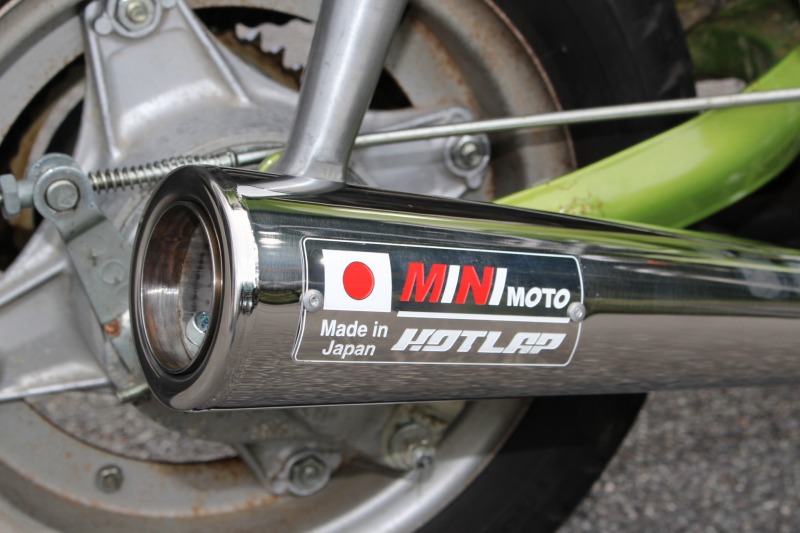 楽天市場】ミニモト シャリィSPクラシックマフラー MINIMOTOエンブレム