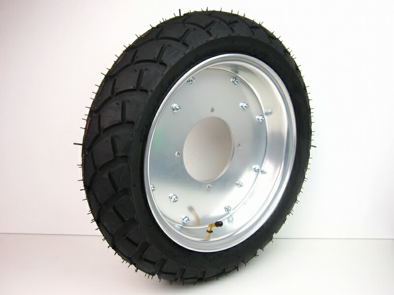 楽天市場】ミニモト エイプ50/100アルミホイールタイヤセット