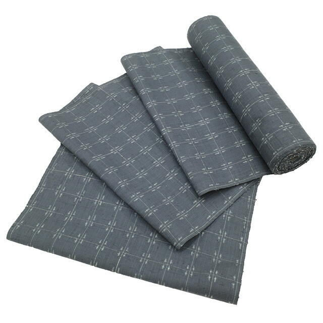 楽天市場】【新古品】 結城紬 着物 着尺 反物 紬 正絹 奥順 はたおり娘