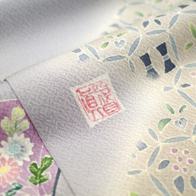 楽天市場】【中古】 訪問着 リサイクル 着物 正絹 袷 四代目 上野眞 京