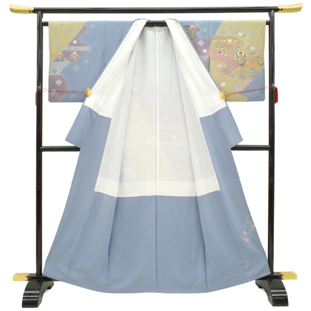 楽天市場】【中古】 訪問着 着物 リサイクル フォーマル 正絹 手描き