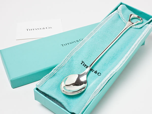 Tiffany オープン ハート フィーディング スプーン Elsa Peretti®:Open
