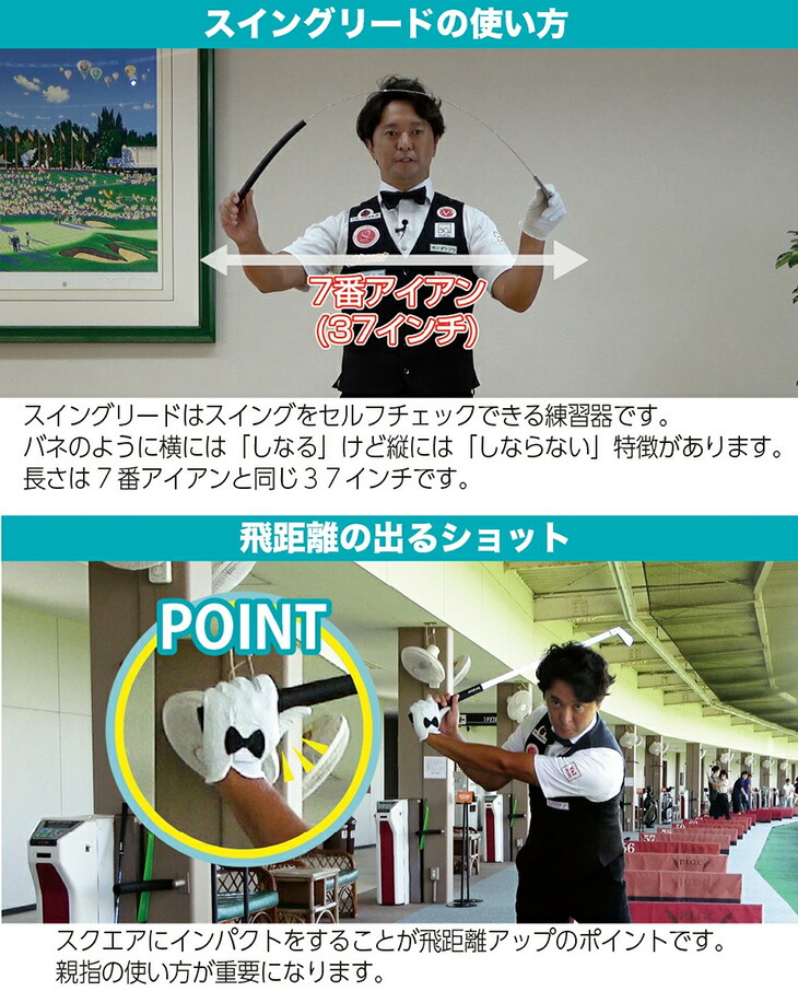 楽天市場】【今野一哉プロ監修練習器具】Swing Lead スイングリード