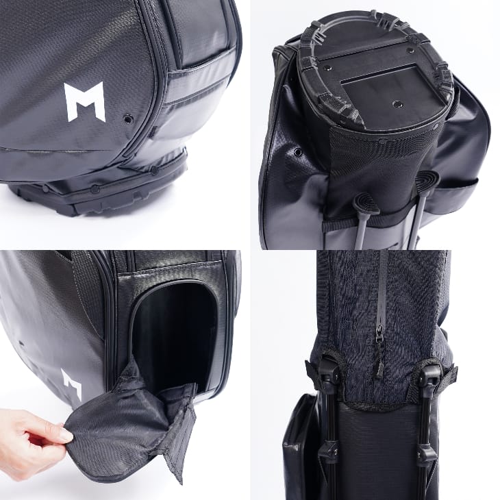 楽天市場】ARGOLF×MNML GOLF コラボ キャディバッグ TERRA Stand SN1