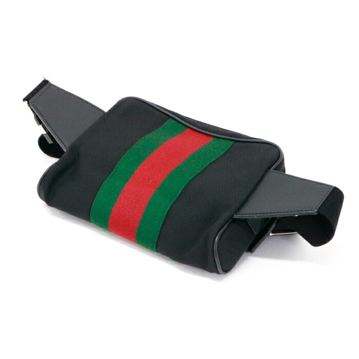 楽天市場】グッチ GUCCI ボディバッグ テクノキャンバス / レザー