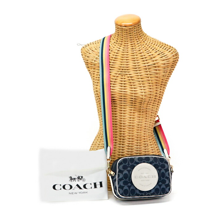 楽天市場】コーチ COACH ショルダーバッグ デニム / レザー