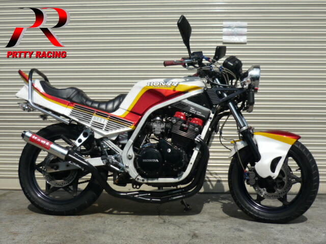 楽天市場】HONDA CBR400F 紀の国屋 45π 分割式 4-2-1管 黒 マフラー