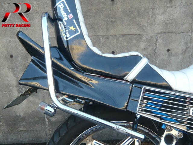 楽天市場】HONDA CBR400F メッキ極太タンデムバー : プリティーレーシング