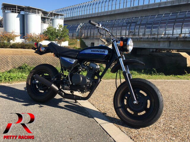 楽天市場】HONDA エイプ50 APE （PRETTYショート管） 黒 マフラー