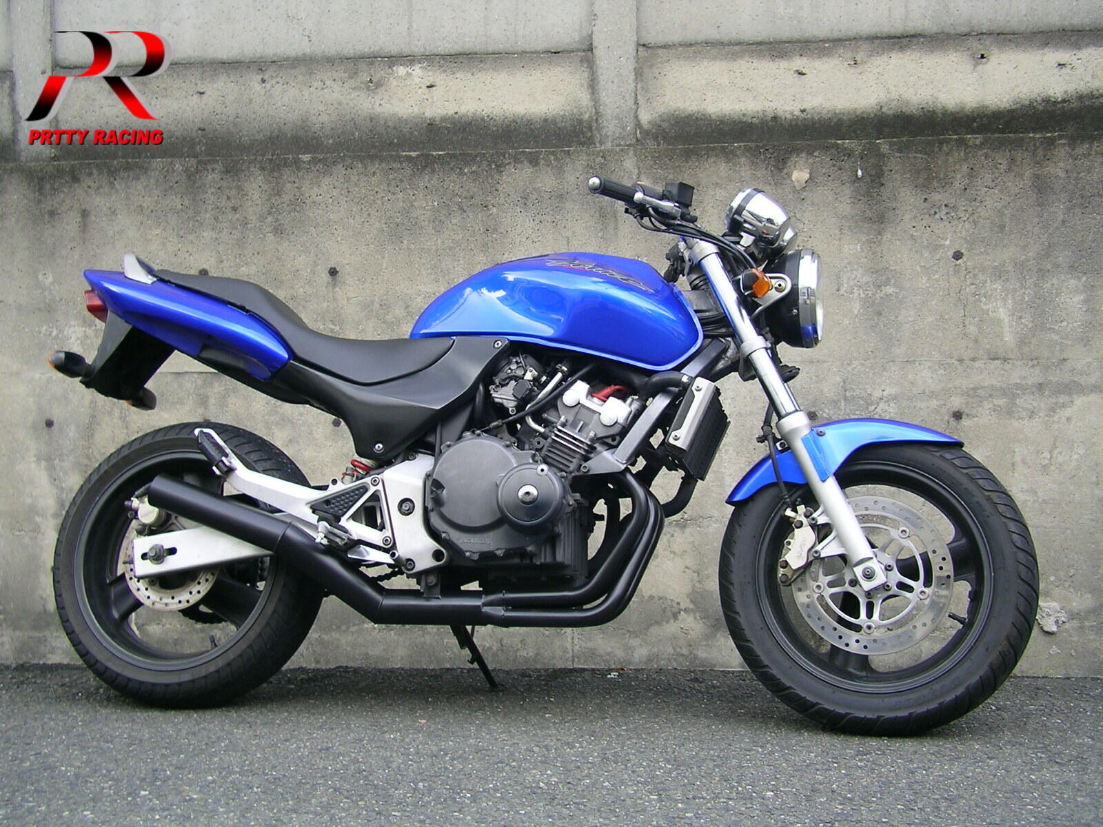 楽天市場】HONDA ホーネット250 ショート管 70π 新品 マフラー
