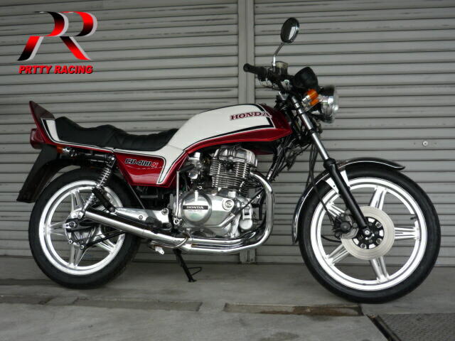 楽天市場】HONDA CB250N CB400N ホーク3 忍 サイドクロス ショート 管