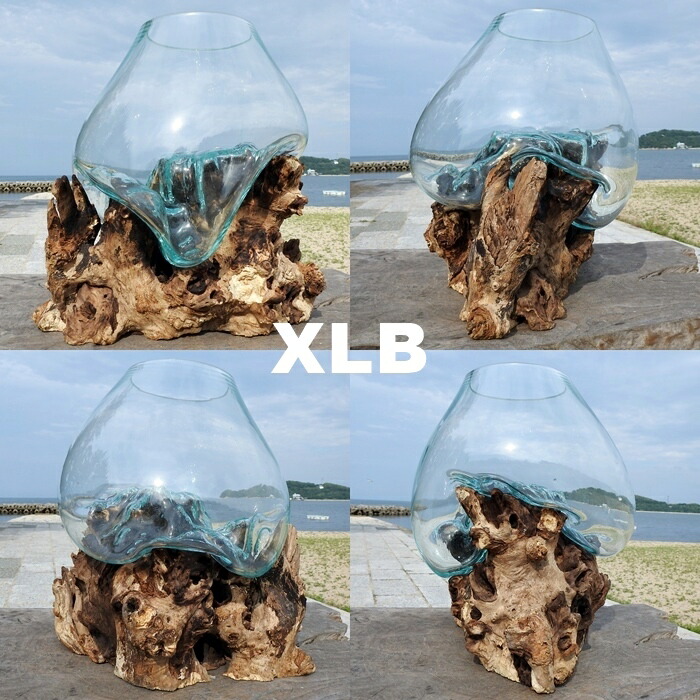 楽天市場】選べる 流木ガラス オブジェ 超特大 めっちゃ大きい XL