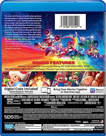 楽天市場】新品Blu-ray！【ザ・スーパーマリオブラザーズ・ムービー