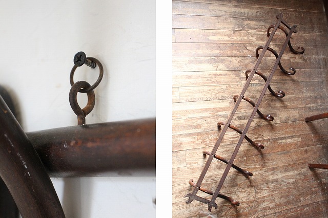 楽天市場】フランスアンティーク 曲げ木のウォールフック ウォール