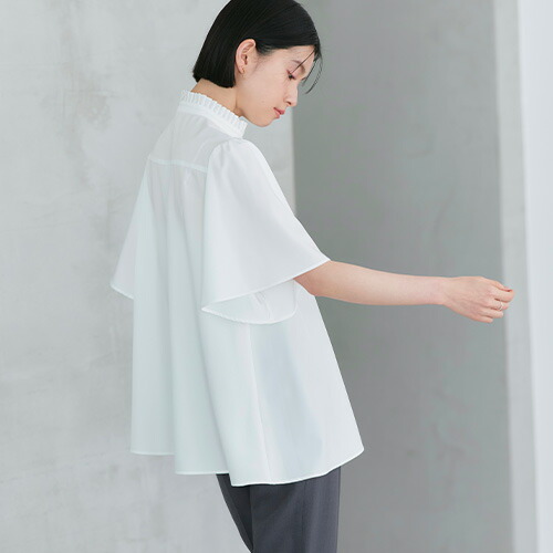 楽天市場】【新色入荷】【洗える/ストレッチ】レディース ブラウス