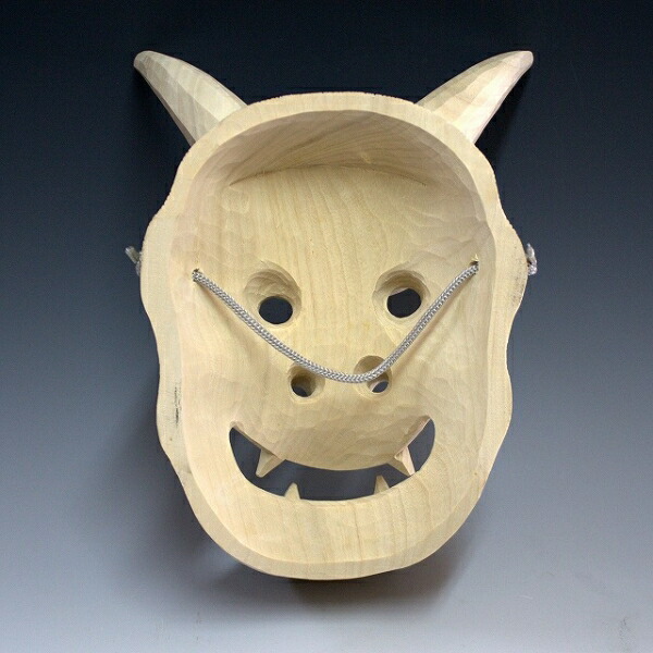 楽天市場】楠面 真蛇面 木彫り 能面 お面 壁掛け用 [Ryusho] : 龍祥本舗
