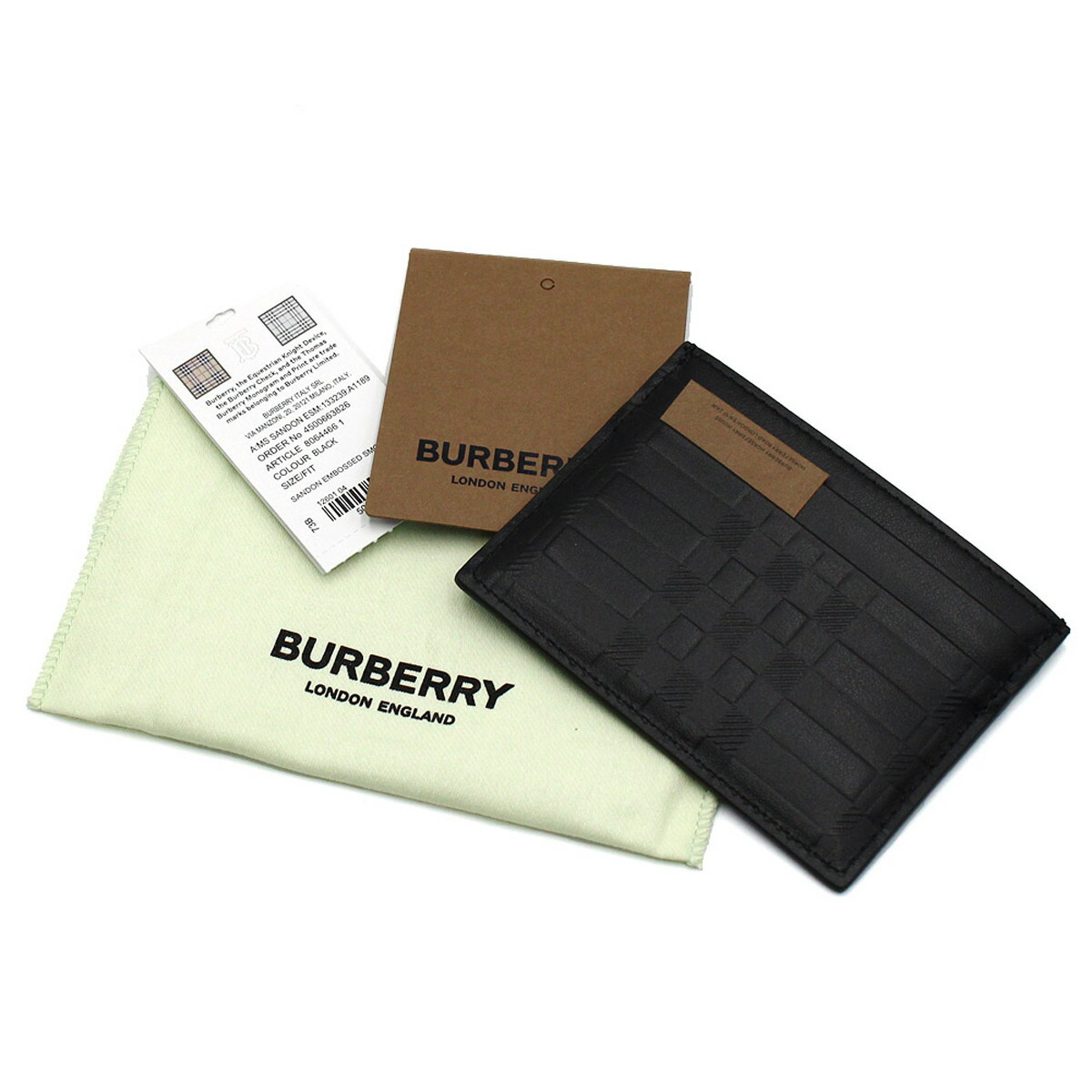 楽天市場】バーバリー BURBERRY カードケース 名刺入れ 8064466 A1189