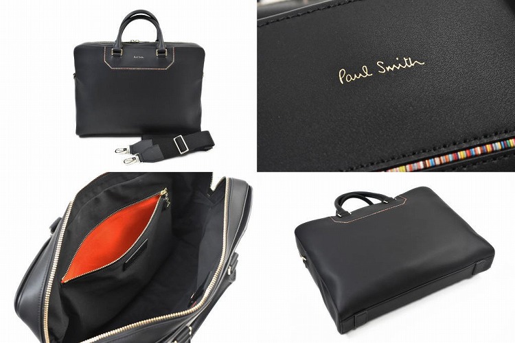楽天市場】ポールスミス ビジネスバッグ メンズ 黒 大容量 a4 就活 20