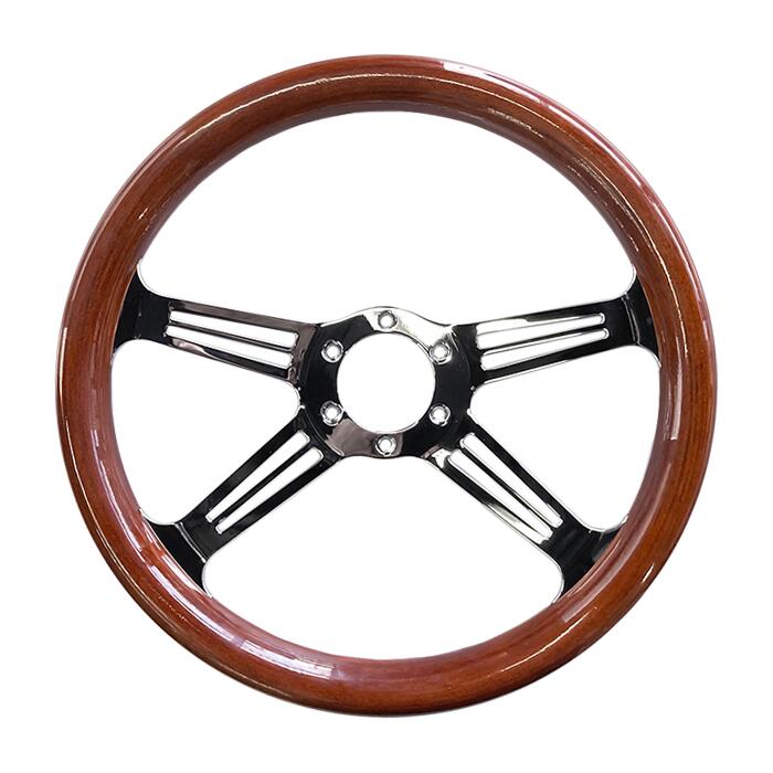 楽天市場】【即納】MUSASHI DC4 ウッドステアリング 長穴 35Φ 4本