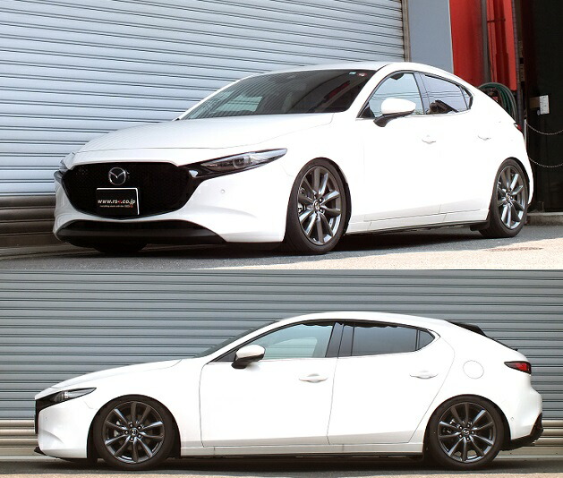 楽天市場】RSR 車高調 Basic☆i 推奨仕様 マツダ3 ファストバック BP8P