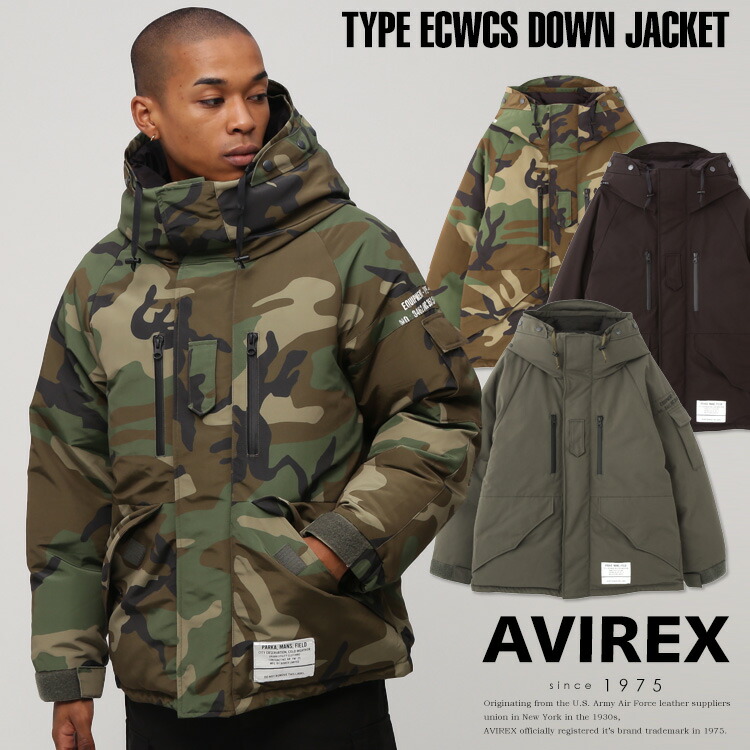 楽天市場】AVIREX 公式通販｜TYPE ECWCS DOWN JACKET/エクワックス