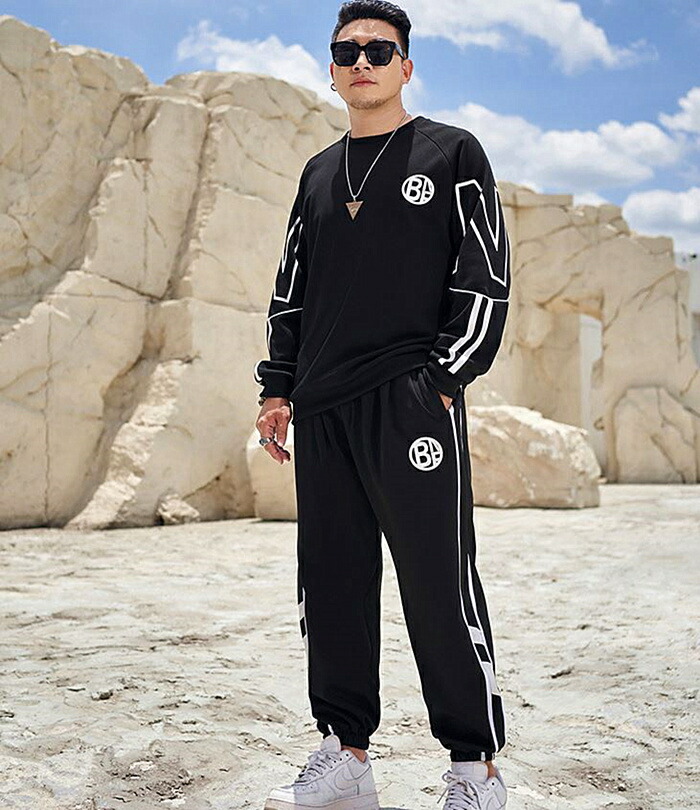 楽天市場】メンズファッション 上下2点セット 大きいサイズメンズ