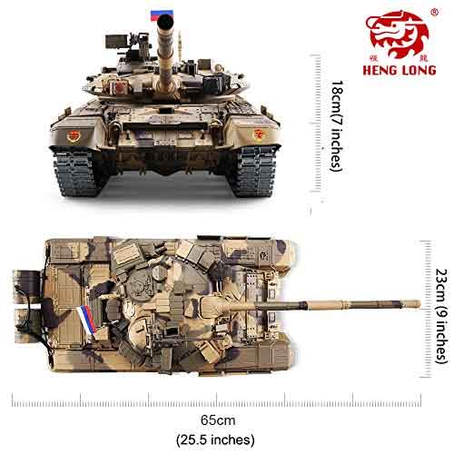 楽天市場】HengLong 1/16 T-90 2.4GHz（金属ギアボックス・金属