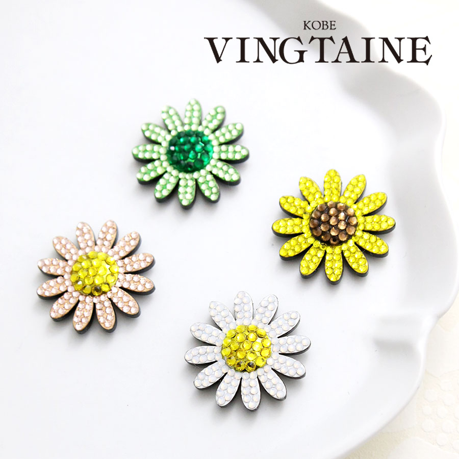 楽天市場】ブローチ マグネット フラワー Mサイズ 植物 お花 可愛い