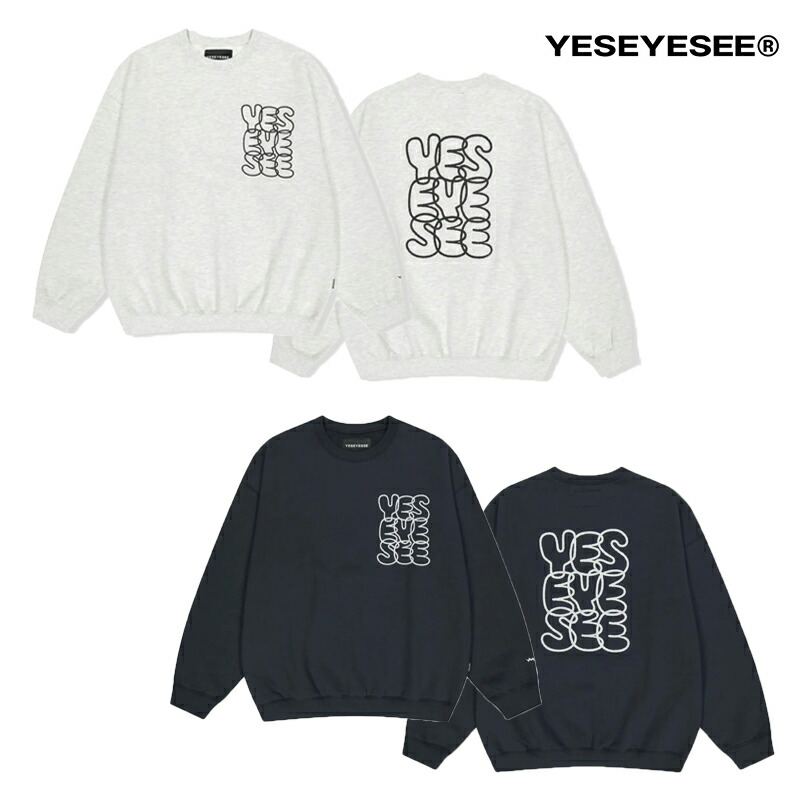 楽天市場】送料無料 YESEYESEE C-Logo Sweatshirt スウェット