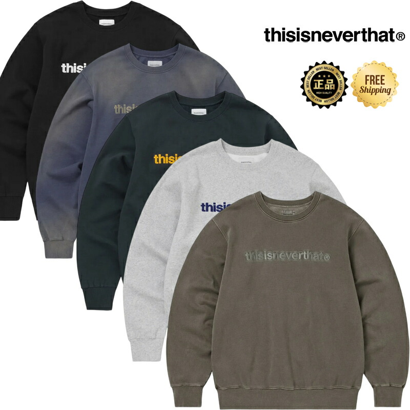 楽天市場】thisisneverthat Half Zip Sweatshirtの通販