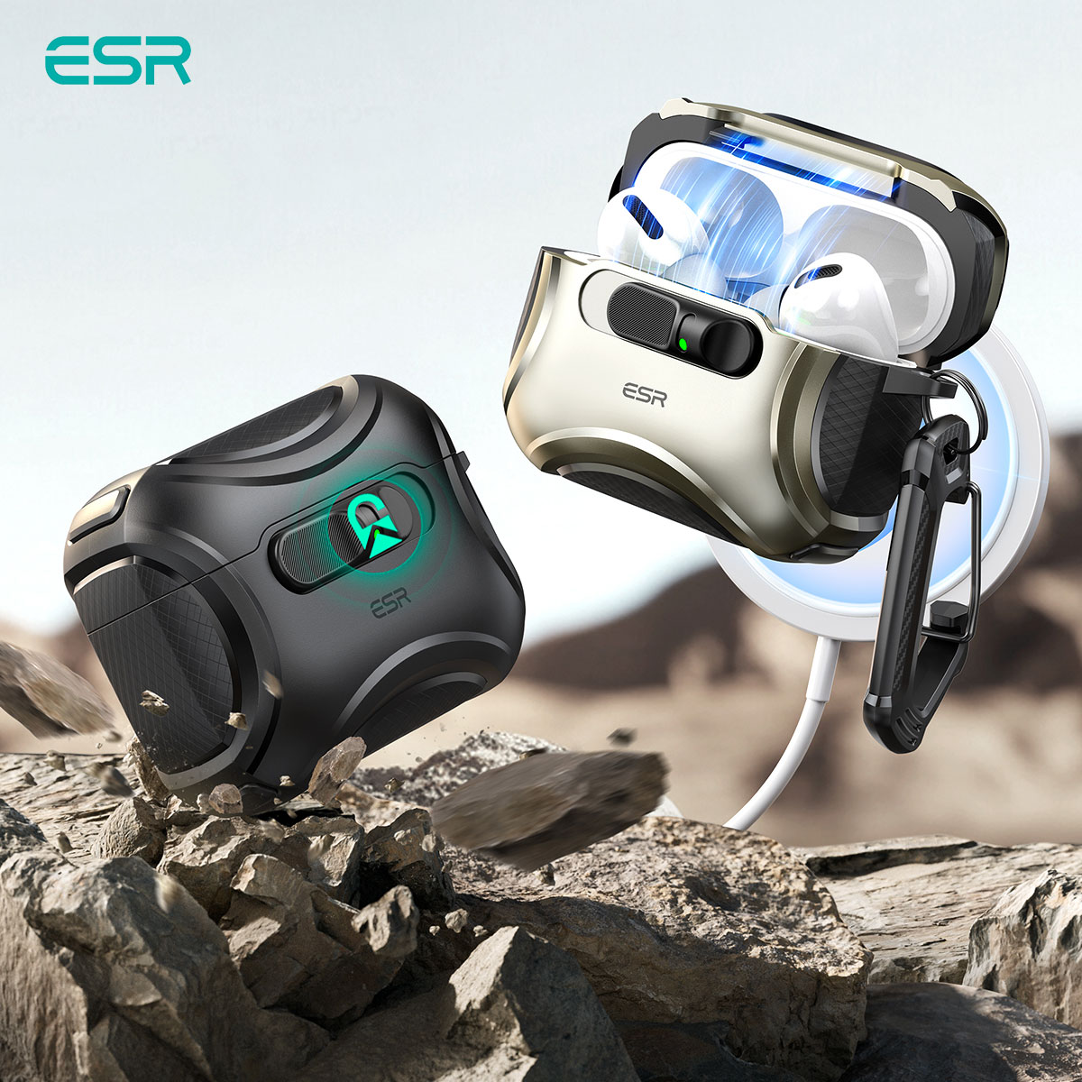 楽天市場】【楽天1位獲得！】【ESR公式販売店】AirPods Pro 3 ハード