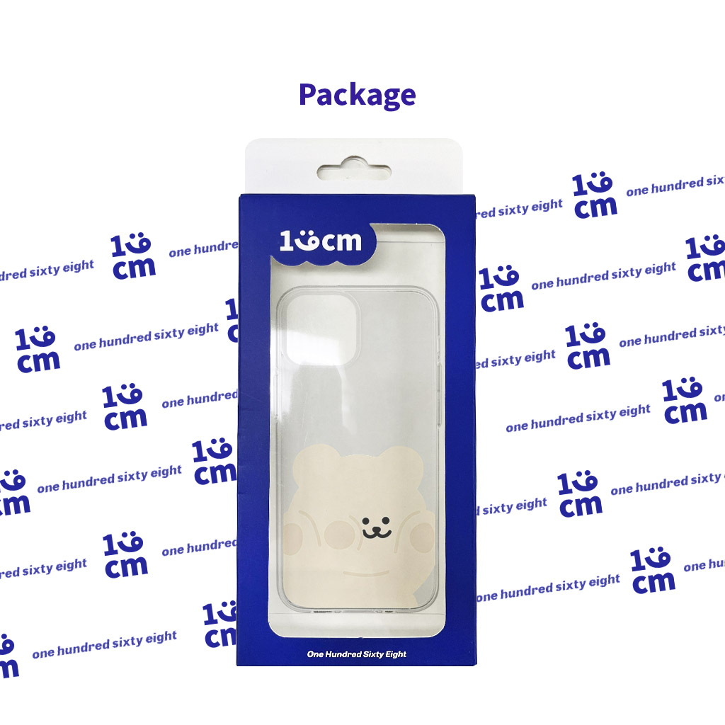 楽天市場】iPhone14 / 13 / 14Pro ケース クリア カバー 168cm くま