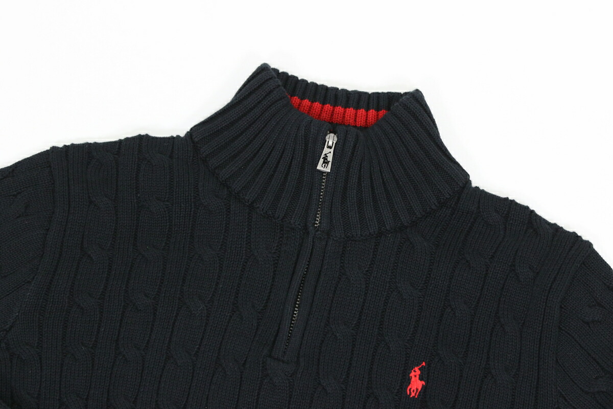 楽天市場】ポロ ラルフローレン ボーイズ コットン ケーブルニット