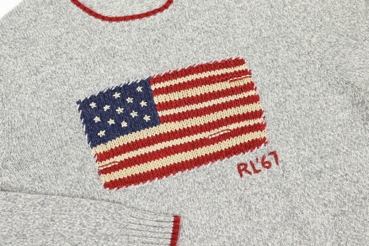 楽天市場】ポロ ラルフローレン メンズ ウール/コットン/リネン クルー