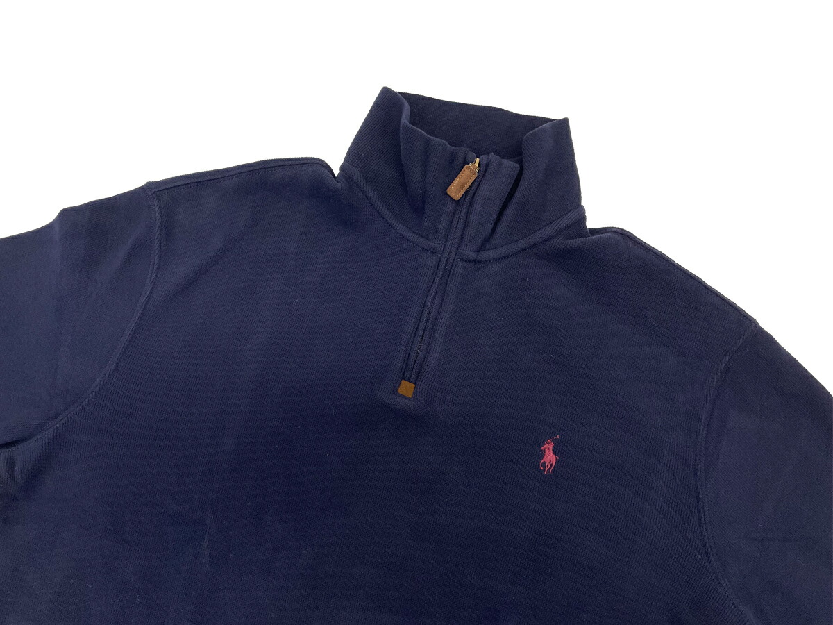 楽天市場】ポロ ラルフローレン メンズ ハーフジップ プルオーバー