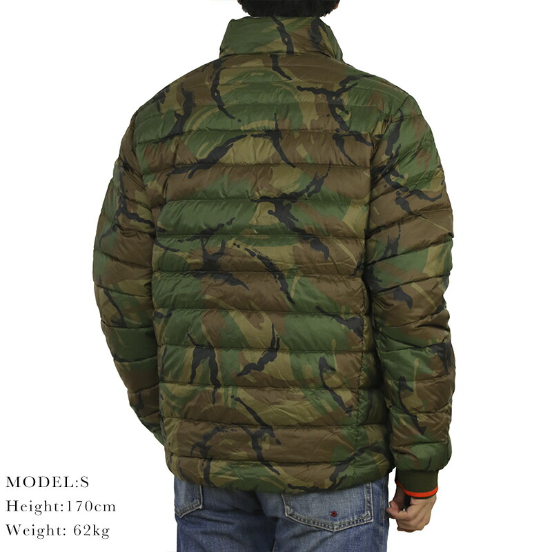 楽天市場】ポロ ラルフローレン メンズ パッカブル 迷彩 ダウン