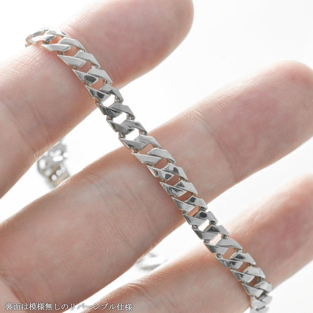 楽天市場】喜平 アンクレット K18 18KWG 18金 メンズ ホワイトゴールド