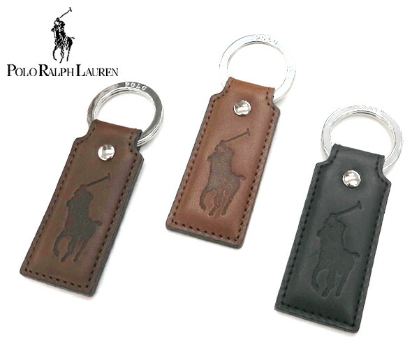 楽天市場】ラルフローレン カラーロゴ レザーキーホルダー[P-1104