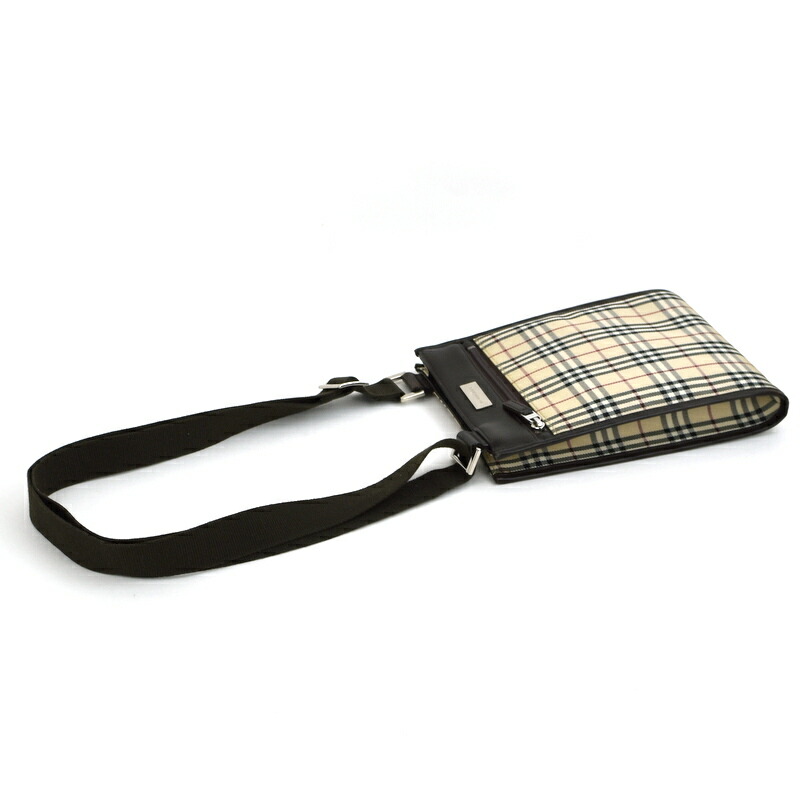 楽天市場】バーバリー ショルダーバッグ ノバチェック ベージュ ダーク