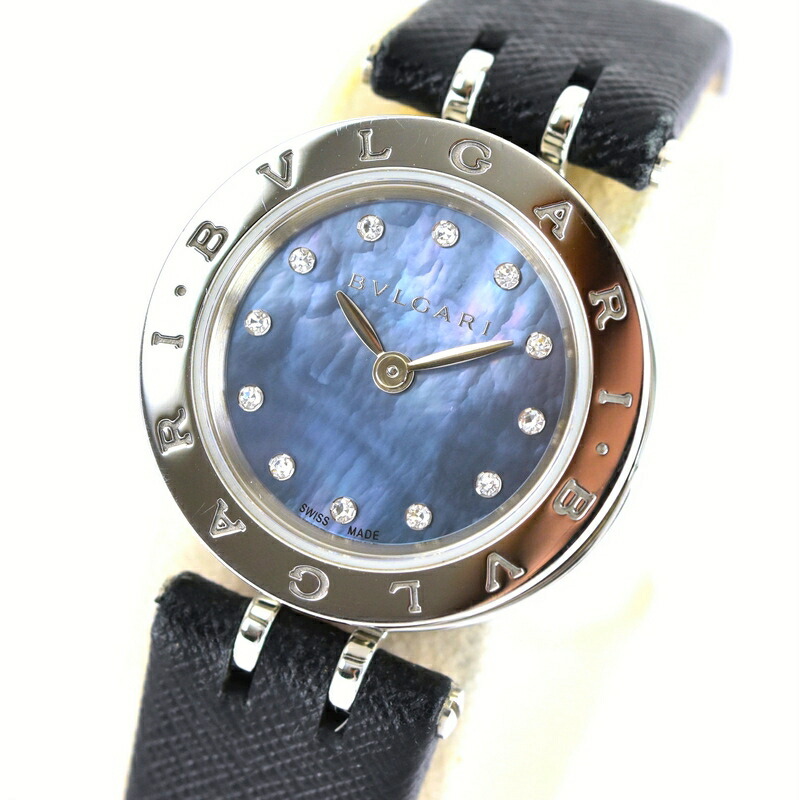 楽天市場】ブルガリ B-zero1 レディースウォッチ BZ23S ブルーシェル