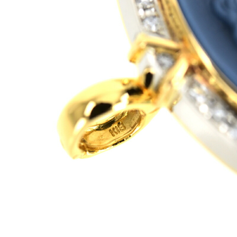 楽天市場】カメオ ブローチ ペンダントトップ 2way シェル オニキス