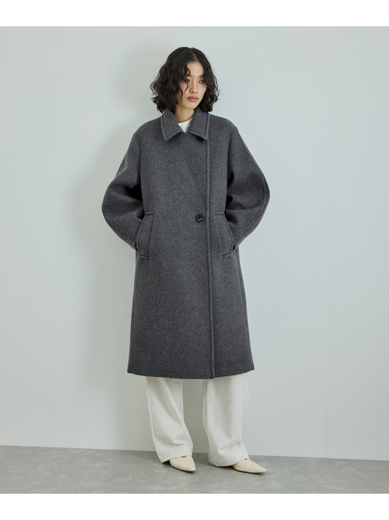 楽天市場】ウールボンディングロングコート ADAM ET ROPE' FEMME