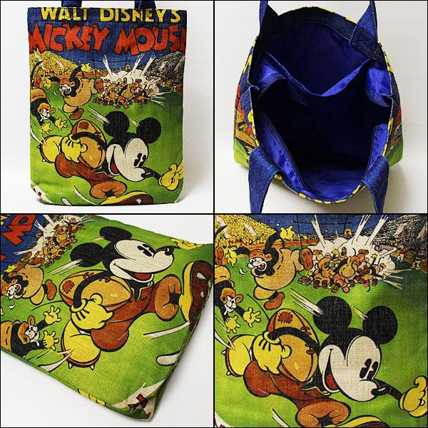 楽天市場】ミッキーマウス タテ型トートバッグ タッチダウン